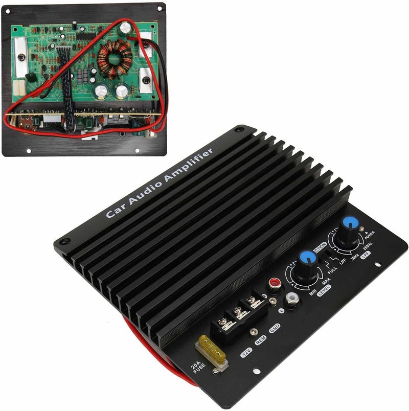 Ejoyous Car Amplifier, 1000W Car Audio High Power Amplifier Amp Board Powerful Bass Sub Woofer Board 12V for 8‑12 Inch Bass Speaker - Image 3